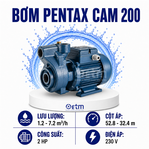Bơm Pentax CAM 200